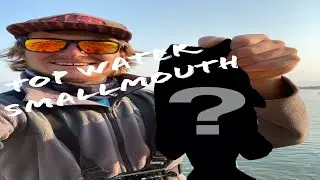 Epic Smallmouth Bass Fishing using a Whopper Plopper (New PB) | Deer Creek Reservoir, Utah