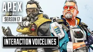 *NEW* Caustic Gibraltar and Ballistic Interactions - Apex Legends Season 17