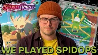 IS SPIDOPS ACTUALLY GOOD??? Spidops ex vs. LZ Goodra VSTAR! (Scarlet & Violet Tabletop Testing)