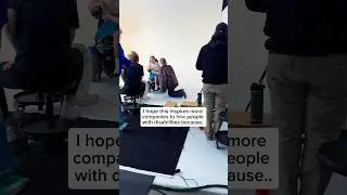 Shoppers&rsquo; reaction to NEW Target model😭🎯#inclusion #happiness #targetmodel #reaction