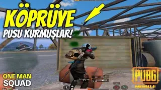 K&Ouml;PR&Uuml;YE PUSU KURMUŞLAR ! BURAK GAME SOLO SQUAD PUBG MOBİLE