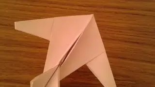 HOW TO MAKE ( Stealth aircraft ) ORIGAMI