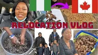 MOVING TO CANADA FROM NIGERIA: Telling Some Families and Friends Travelling Preparations + Shopping