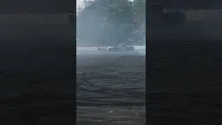 Dual wheels rat rod burnout slammed #shorts #burnout #slammed #ratrod #dually #maine #fordpower