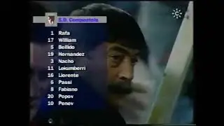 1997/98.- SD Compostela 2 Vs. Atl&eacute;tico Madrid 1 (Liga - J&ordf; 29)