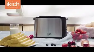 IKICH 2 Slice Toaster(CP201) | 9 Shade Settings & Fast Toasting