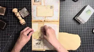 Craft With Me:  Finishing Up The Altered File Folder Folio!