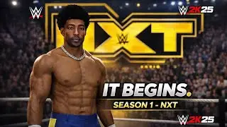 Realistic Wrestling Career Episode 1 | NXT Debut | Vs Tony D'angelo 