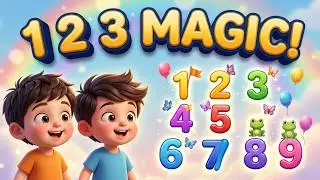 ✨ Magical Numbers Song | Jadui Numbers Geet | Abrish & Aroush ✨