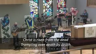 Christ is Risen Lyric Video (Matt Maher | Mia Fieldes)