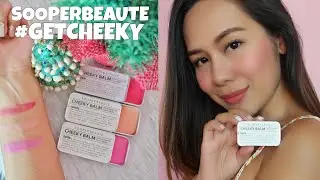 Бальзам для губ и щек SOOPERBEAUTE GETCHEEKY #реклама
