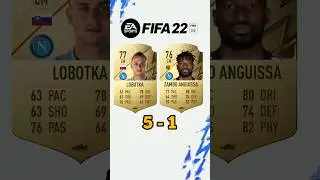 LOBOTKA VS ZAMBO ANGUISSA FIFA COMPARISON 🔥😱 #fifa23