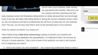 Data Entry Outsourcing: Getting Your Project Ready to Outsource