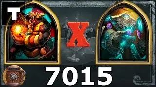 Hearthstone 7015 Потасовка №85 Королевская битва (Бритвосмерт vs Смотритель )