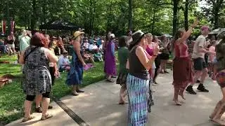 Driftless Music Festival dancers