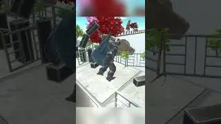 GORO THE GIANT VS ALIEN EXOTICA  #animalrevoltbattlesimulator #arbsgameplay #gorillatag #alien
