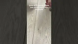Quick tip if your laminate board don&rsquo;t close completely