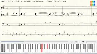 Esbjörn Svensson - From Gagarin's Point of View - Improvisation【Transcription】