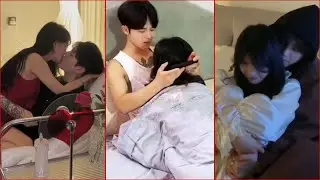 Hug Cuddle Couple At Night Routine❤️‍🔥❤️‍🔥