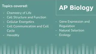 Introduction to AP Science Classes &mdash; AP Biology and AP Chemistry   Katerina Tolkchev