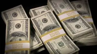 VideoVault Stock Video: One hundred seventy thousand dollars in 100 dollar bills