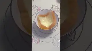 Baked toast becomes a bowl.