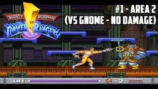 Mighty Morphin Power Rangers #1 - Area 2 (VS Gnome - No Damage)