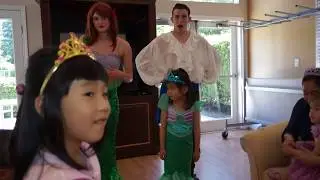 The Little Mermaid and Prince Eric Undersea Birthday Party