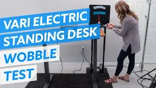 WobbleMeter: Wobble Deflection Stability Tests For Vari Electric Standing Desk 48x30