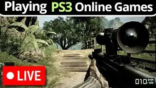 Playing PS3 Online Games With Viewers LIVE!!