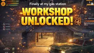  I Finally Got a Workshop at My Gas Station! 🚗💥