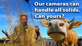 IP69K rating test explained - While getting hay dumped on my head