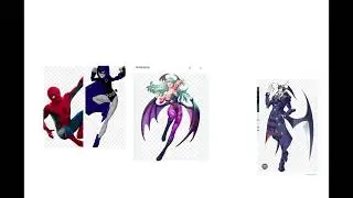 Spider-Man,Raven And Morrigan Vs Jedah