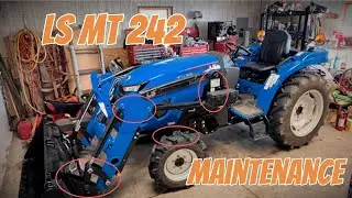LS MT242 Maintenance before Snow Storm!