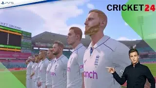 Cricket 24 Gameplay Walkthrough on PS5 no commentary #cricket24