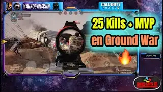 🔥 25 KILLS Y MVP en Satellite | COD Mobile Ground War Multijugador (Espa&ntilde;ol)