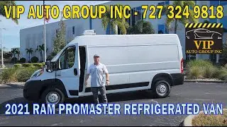 2021 Ram 2500 Promoaster refrigerated van for sale at Vip Auto Group Inc in Clearwater Florida USA