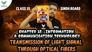 Transmission of light signal through optical fiber Chapter 18(Information & Communication Technology