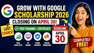 Grow with Google Scholarship 2026 Application Guide  Free Google Certificates