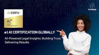 Best AI Certification in Legal Agent | AI-Powered Law & Intelligent Legal Systems