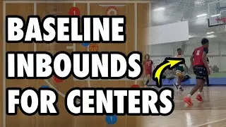 Baseline Inbounds Plays For Centers To Score