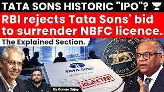 App Tata Sons To Go For Public Listing After RBI Rejects Application: Report