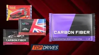 Legendary Carbon Fiber Packs opening [Top Drives]