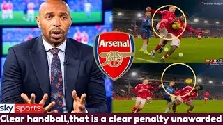 THIERRY HENRY FUMES AS VAR DENIES ARSENAL A CLEAR PENALTY 🚨⚽
