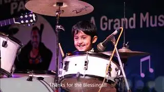 very young drummer 3.5 Year Old ... . #drummerboyjoey First Drum Performance
