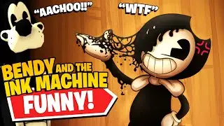 Boris but He's Hilariously Sick... | Rico's *NEW* Bendy and the Ink Machine (Funny Compilation #4 )