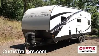 The Stealth FS2715GL Off-Road Toy hauler can help you tackle the trails!
