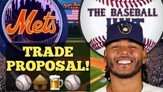 Mets and Brewers lineup on a MAJOR BLOCKBUSTER Trade involving Freddy Peralta 