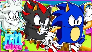 TEAM SSS RETURNS?! - Sonic, Shadow, Silver & Knuckles Play SONIC FALL GUYS!