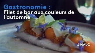 Gastronomie : filet de bar aux couleurs de l'automne